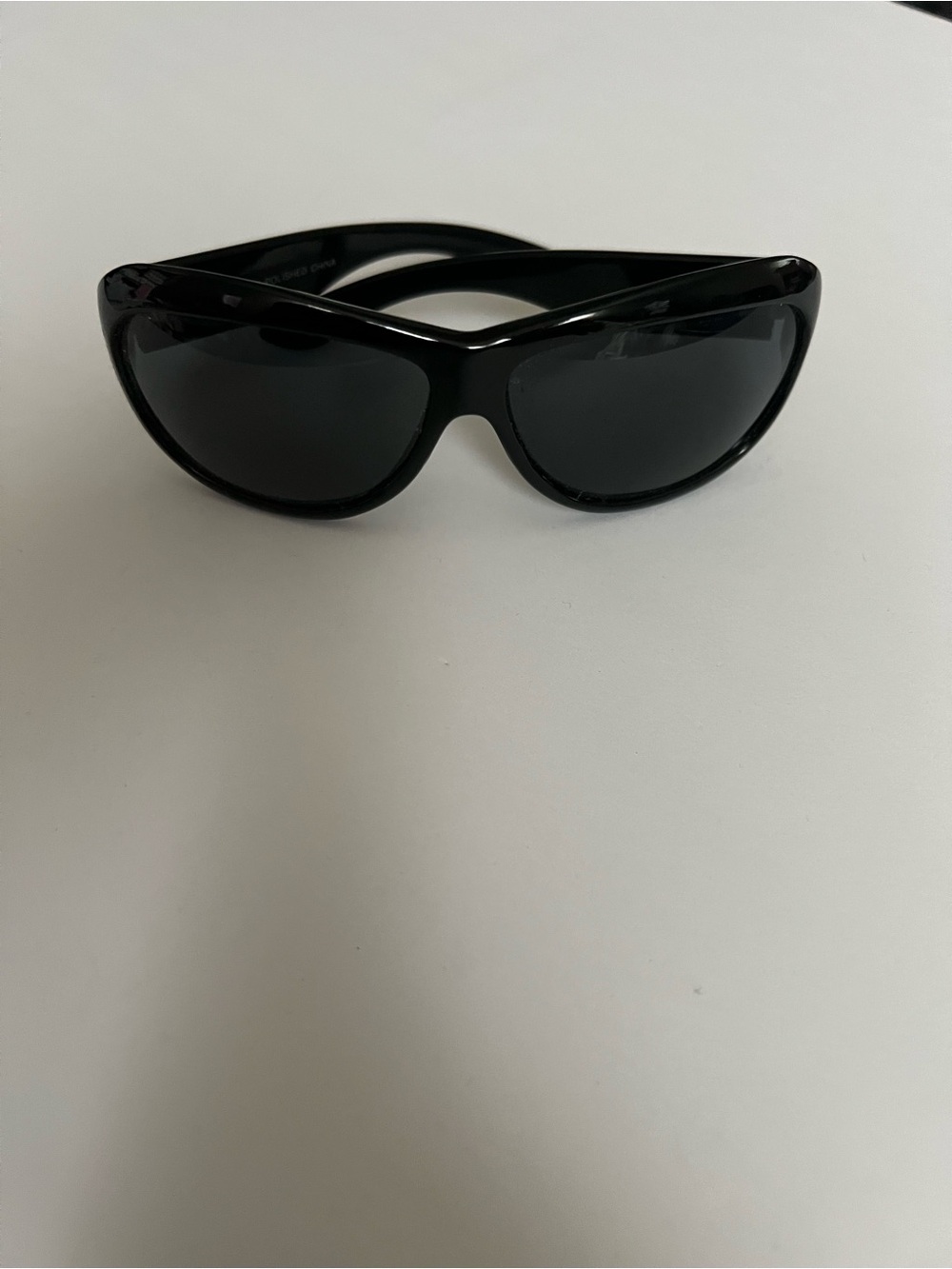 New York & Company Black Wrap Sunglasses